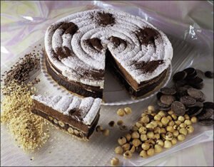 tarta de avellanas