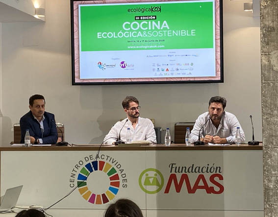 Sevilla / Andalucía, destino gastronómico ecológico y sostenible. 5 MESA CONVERSACION CHEFS 1 W